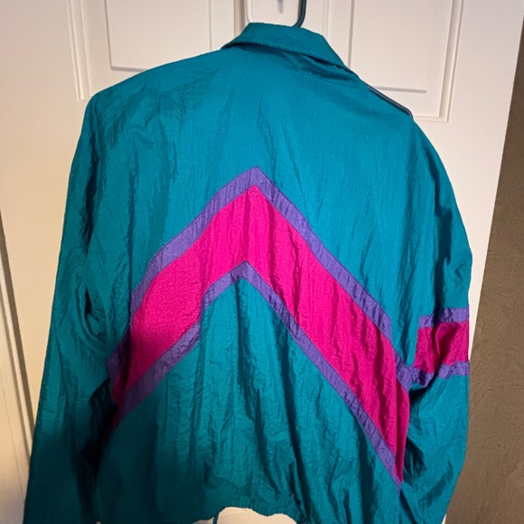 Vintage Colourful Second Wind 1980's  Men's Jacket - Picture 4 of 4